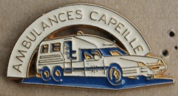 AMBULANCES CAPEILLE - BLANCHE  -    (ROUGE) - Medical