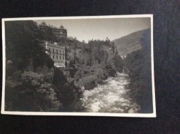 AK Italia Trentino-Alto A.MERANO MERAN FOTOGRAFIA PASSEGGIATA DI GILF ,LEO BAEHRENDT MERANO -1924. CARTOLINA - Merano