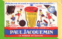 Buvard & Blotting Paper Moutarde PAUL JACQUEMIN  Montre Jouets - Senf