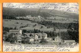 MAI024, Usines D'électro-chimie Du Day Près Vallorbe, Ballaigues, 6427, Trou De Punaise,  Circulée 1910 - Ballaigues