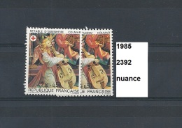 Variété De 1985 Neuf** Y&T N° 2392 Nuance - Unused Stamps