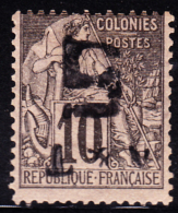 Annam &amp; Tonkin 1888 5c On 10c Inverted Surcharge. Scott 3a. MH. - Nuevos