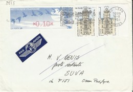 FRANCE 1993 Télégraphe CHAPPE à Destination Des îles FIJI  N° 2815 - Brieven En Documenten
