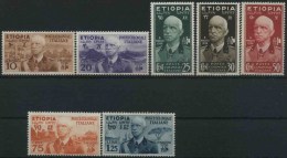 1931 Etiopia, Serie Completa Nuova (**/*) - Etiopía