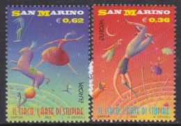 San Marino 2002 Europa  MNH - Usati