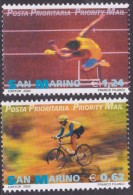 San Marino 2002 Priority Mail MNH - Oblitérés