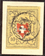 Schweiz RAYON II Typ 40 Stein A2 LU Befund Sw.PP - 1843-1852 Federal & Cantonal Stamps