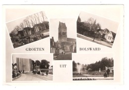 " Groeten Uit BOLSWARD ", Friesland, Nederland; Multivues; Ed Osinga ; Années 40 / 50, TB - Bolsward