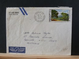 A6425   LETTRE  NOUVELLE CALEDONIE  1974  POUR AUSTRALIE - Brieven En Documenten