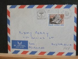 A6427   LETTRE  NOUVELLE CALEDONIE  1991  POUR AUSTRALIE - Storia Postale