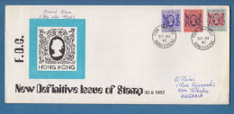 207546 / 1982 FDC - Queen Elizabeth II , - Tolbukhin ( DOBRICH ) , Hong Kong - FDC