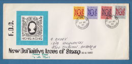 207549 / 1982 FDC - Queen Elizabeth II , - Tolbukhin ( DOBRICH ) , Hong Kong - FDC