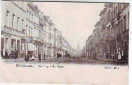 BRUXELLES . Rue ROYALE SAINTE MARIE . SERIE 3 N:5 . Editeur COHN-DONNAY & Cie - Lotes Y Colecciones