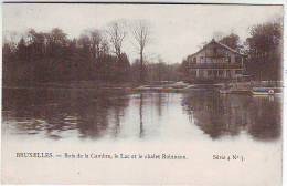 BRUXELLES . BOIS DE LA CAMBRE LE LAC ET LE CHALET ROBINSON . SERIE 4 N: 5 . Editeur COHN-DONNAY & Cie - Lotes Y Colecciones