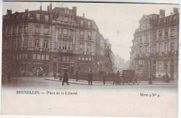 BRUXELLES . PLACE DE LA LIBERTE . SERIE 4 . N: 4 . Editeur COHN-DONNAY & Cie - Lotes Y Colecciones