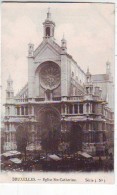 BRUXELLES . EGLISE SAINTE CATHERINE . SERIE 3 . N: 3 . Editeur COHN-DONNAY & Cie - Lots, Séries, Collections