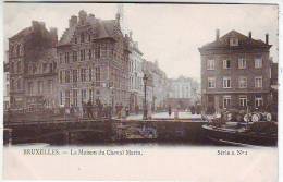 BRUXELLES . LA MAISON DU CHEVAL MARIN . SERIE 2 . N: 1 . Editeur COHN-DONNAY & Cie - Lots, Séries, Collections