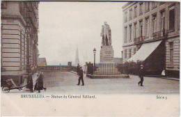 BRUXELLES . STATUE DU GENERAL BELLIARD . SERIE 5 . Editeur COHN-DONNAY & Cie - Lotes Y Colecciones