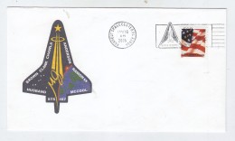 USA SPACE SHUTTLE ASTRONAUTS BROWN CLAARK CHAWLA ... COVER 2003 - Estados Unidos