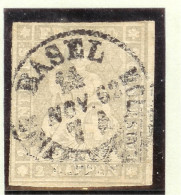 Schweiz Strubel 2Rp. Voll-O Zu#21G Mi#19 SH21B4 - Used Stamps