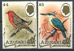 160 AITUTAKI 1982 - Oiseau (Yvert 326/27) Neuf ** (MNH) Sans Trace De Charniere - Aitutaki