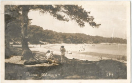 Charente Maritime - 17 - Saint St Georges De Didonne Carte Photo Plage D'argent - Saint-Georges-de-Didonne