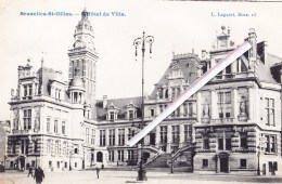 SAINT GILLES - L'Hôtel De Ville - Super Carte  Envoyée à Laure Bragard 14, Rue Du Séminaire à Namur - St-Gilles - St-Gillis