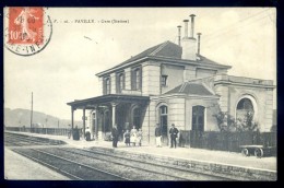 Cpa Du 76 Pavilly  -- Gare -- Station     LIOB63 - Pavilly