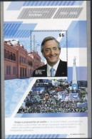 Argentina 2011 ** NO EMITIDO. Dr. Nestor Carlos Kirchner (1950-2010). See Desc. - Blocs-feuillets