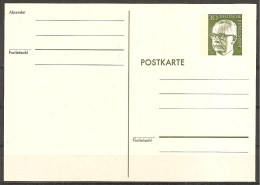 (6176) BRD // Ganzsache - Postkarte - Ungebraucht - Cartes Postales - Neuves