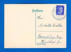 CARTE POFTTARTE BIRKENFELD WURTT 17.3.1944  OBLITÉRÉ - Birkenfeld (Nahe)