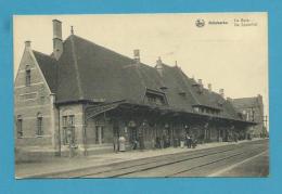 CPA - Chemin De Fer Cheminots La Gare De ADINKERKE Belgique - Andere & Zonder Classificatie