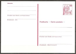 (6143) BRD // Ganzsache - Postkarte - Ungebraucht - Cartes Postales - Neuves
