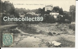 Carte Postale : Guillon - Vue Sur Le Château Vouté - Guillon
