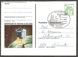 = BRD - Ganzsache/Postkarte O = Sonderstempel - Cartoline Private - Usati