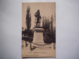 Le Monument De Voltaire , Très  Belle Carte , 1907 - Ferney-Voltaire