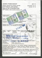 SPPOLSKA419---  STORY POSTAL,  POLAND, POLONIA,   OLKUSZ--UDINE,  NAPOLI,  ITALY, - Lettres & Documents