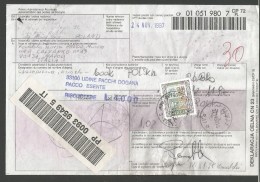 SPPOLSKA52---  STORY POSTAL,  POLAND, POLONIA,   RABKA--UDINE---NAPOLI,  ITALY, - Lettres & Documents