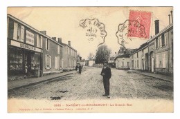 CPA 51 ST REMY EN BOUZEMONT La Grande Rue - Saint Remy En Bouzemont