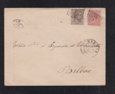 1878.- MADRID A BILBAO - Storia Postale