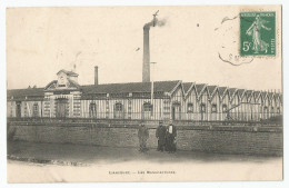 Oise - 60 - Liancourt Les Manufactures Cheminée Activité Fumée 1908 - Liancourt