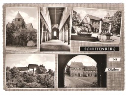 SCHIFFENBERG Bei GIESSEN, Hessen, Deutschland ; Mehransichte ; Kloster, Kapelle, Friedrich Lang Verlag, 50 '; TB - Giessen