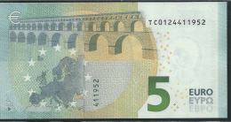 T IRELAND  5 EURO TC T003 H2  DRAGHI  UNC - 5 Euro