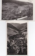 4011a: Zwei AKs Trattenbach, Pension Hammerhof, Ungelaufen Ca. 1950 (alte Preisauszeichnung ÖS 60.-) - Neunkirchen