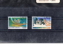 NATIONS UNIES GENEVE 1991 N° 212 / 3  OBLITERE - Used Stamps