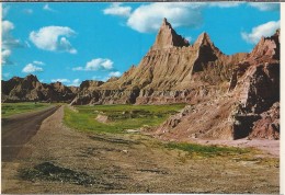 VS.- Badlands National Park, South Dakota  2 Scans. - USA National Parks