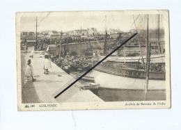 CPA Abîmée -   Guilvinec  -  Arrivée De Bateaux De Pêche - Guilvinec