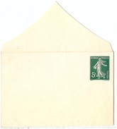 LBL38/2 - FRANCE EP ENV. SEMEUSE CAMEE 5c NEUVE DATE 227 - Standard Covers & Stamped On Demand (before 1995)