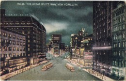USA NEW YORK CITY BROADWAY : " The Great White Way " - Broadway