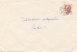 K7905 - Czechoslovakia (1974) Petrvald U Karvine (stamp: President Ludvik Svoboda), Tariff: 0,60 Kcs (letter) - Enveloppes